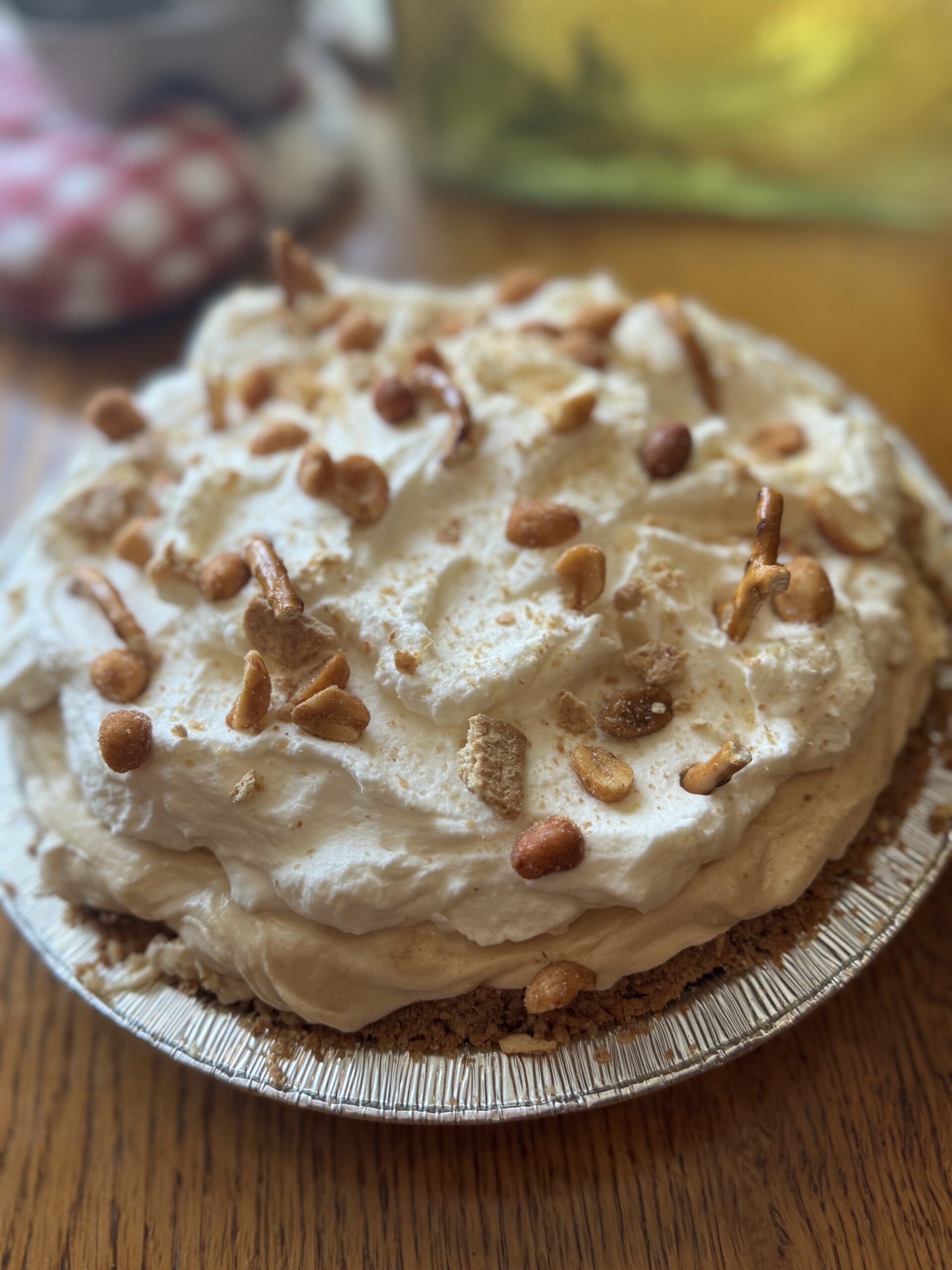 Peanut Butter Pretzel Pie Recipe